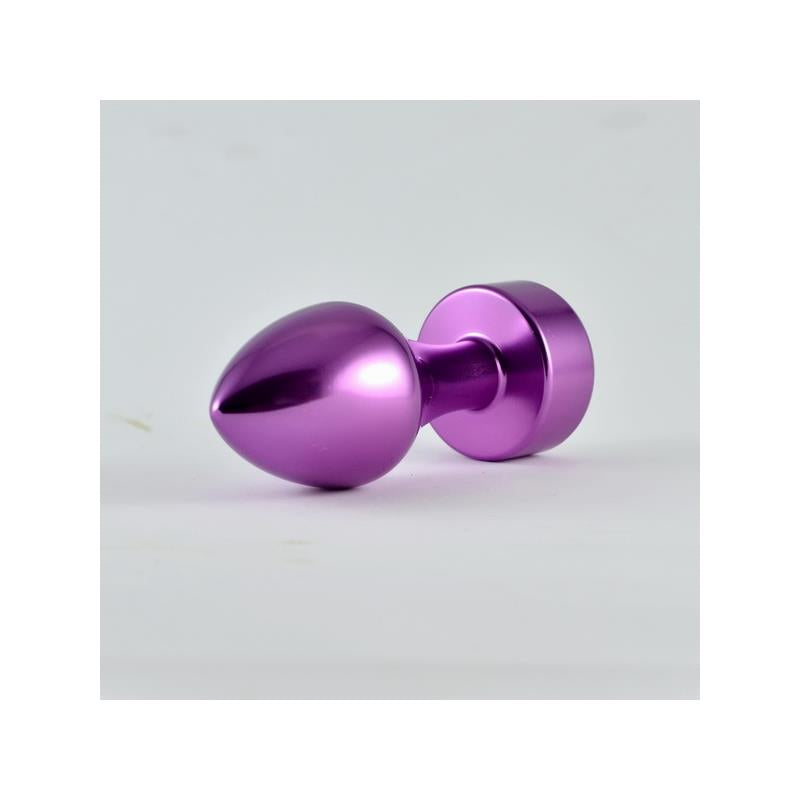 LOVETOY - PLUG ANAL PÚRPURA ROSEBUD CON JOYA