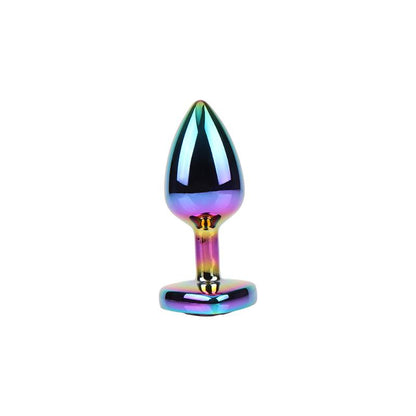 CHISA - PLUG ANAL RAINBOW HEART GEM TALLA S