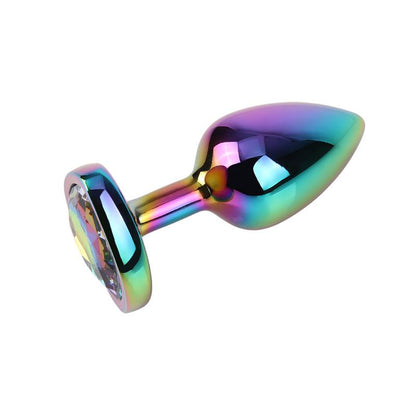 CHISA - PLUG ANAL RAINBOW HEART GEM TALLA S