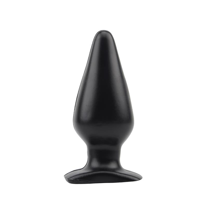 CHISA - PLUG ANAL RUBICON 15 X 5.7 CM NEGRO