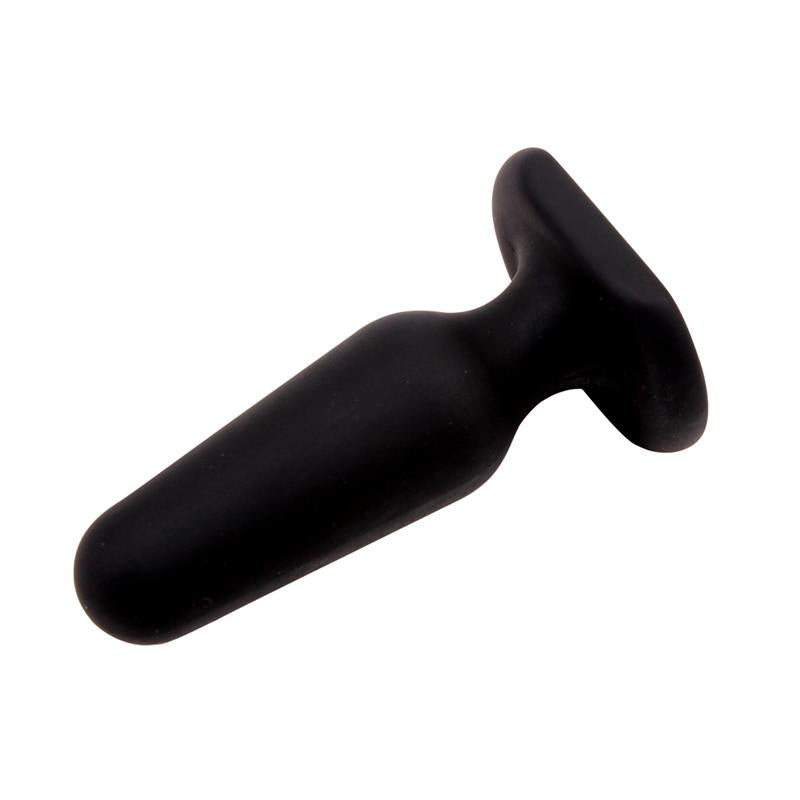CHISA - PLUG ANAL SILICONA 7.5 X 2.5 CM NEGRO