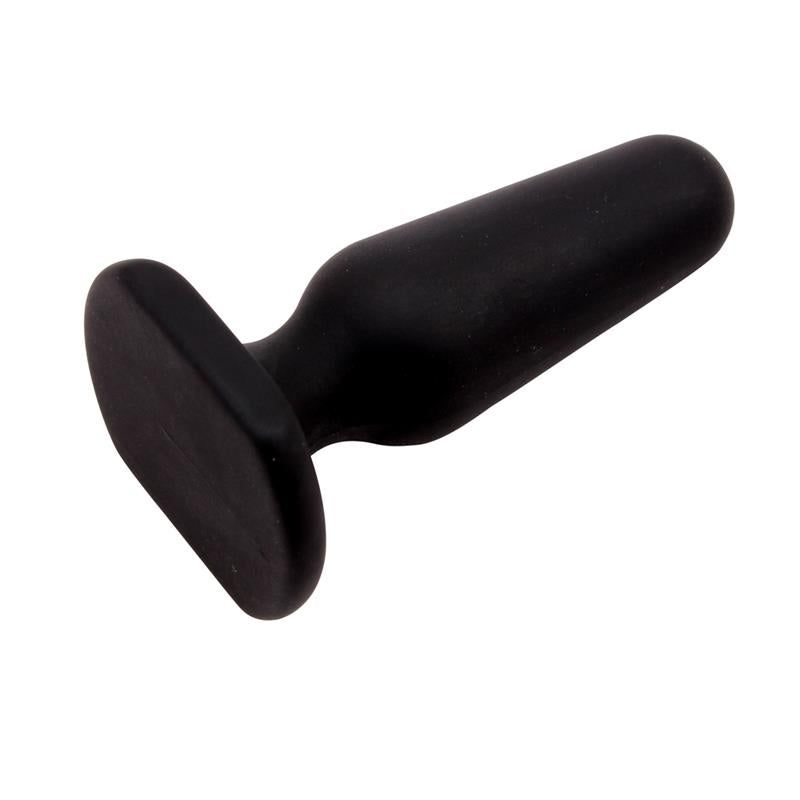 CHISA - PLUG ANAL SILICONA 7.5 X 2.5 CM NEGRO