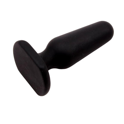 CHISA - PLUG ANAL SILICONA 7.5 X 2.5 CM NEGRO