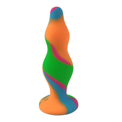 A-GUSTO - PLUG ANAL SILICONA MULTI COLOR