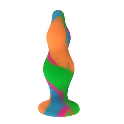 A-GUSTO - PLUG ANAL SILICONA MULTI COLOR
