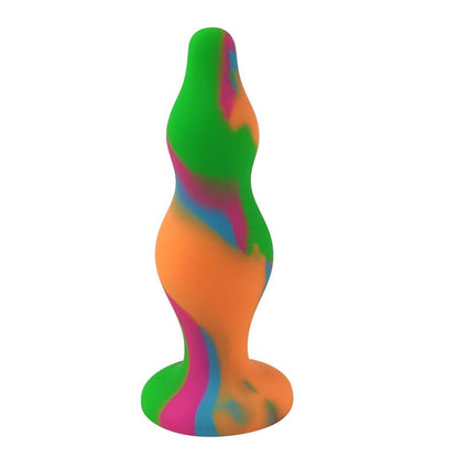 A-GUSTO - PLUG ANAL SILICONA MULTI COLOR