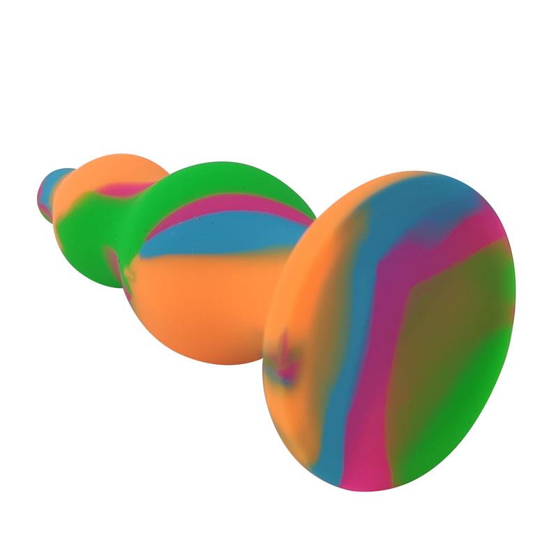 A-GUSTO - PLUG ANAL SILICONA MULTI COLOR
