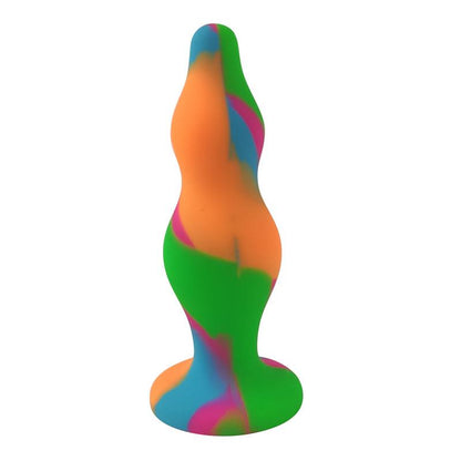 A-GUSTO - PLUG ANAL SILICONA MULTI COLOR