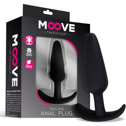 MOOVE - PLUG ANAL SILICONA PEQUEÑO NEGRO
