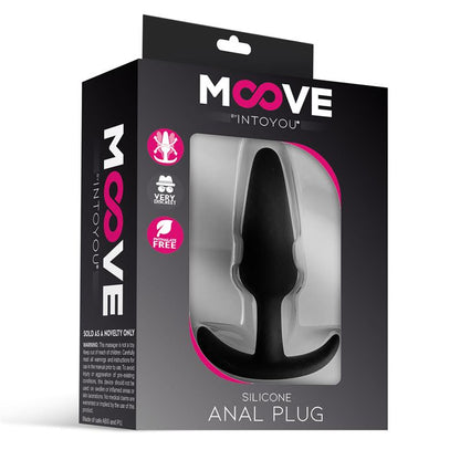 MOOVE - PLUG ANAL SILICONA PEQUEÑO NEGRO