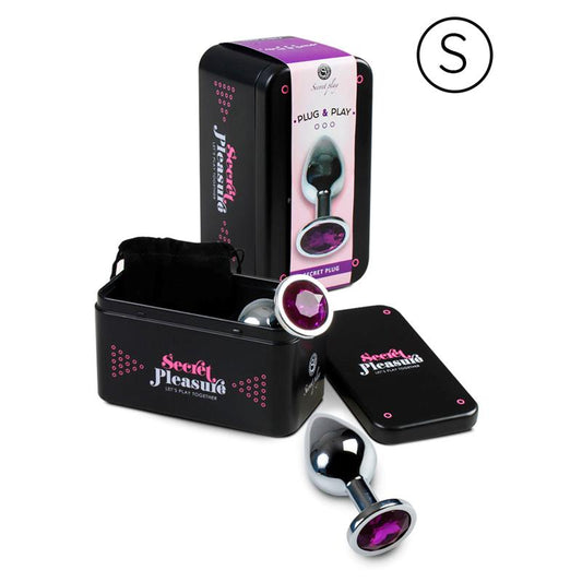 SECRET PLAY - PLUG ANAL TALLA S MORADO