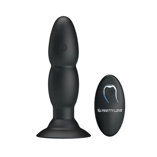 PRETTYLOVE - PLUG ANAL VIBRACIÓN Y ROTACIÓN
