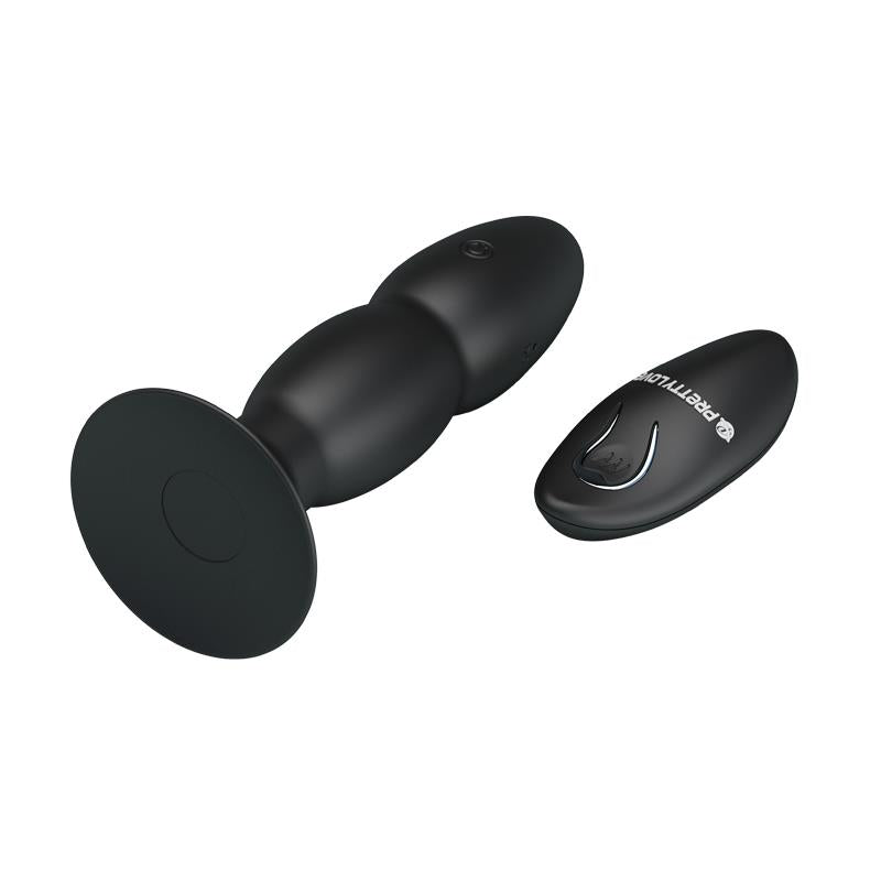 PRETTYLOVE - PLUG ANAL VIBRACIÓN Y ROTACIÓN