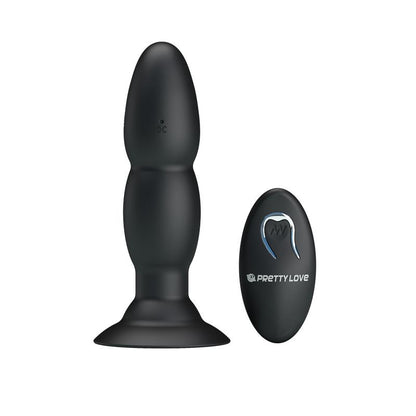 PRETTYLOVE - PLUG ANAL VIBRACIÓN Y ROTACIÓN