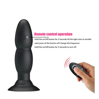 PRETTYLOVE - PLUG ANAL VIBRACIÓN Y ROTACIÓN