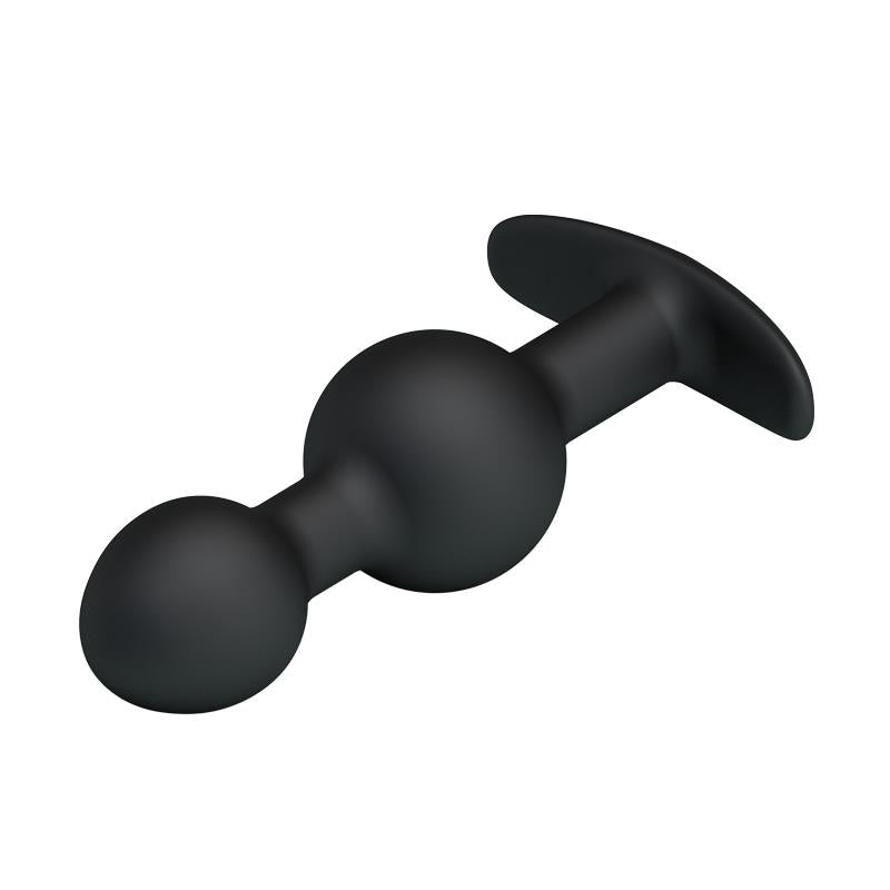 PRETTYLOVE - PLUG BOLAS ANALES SILICONA