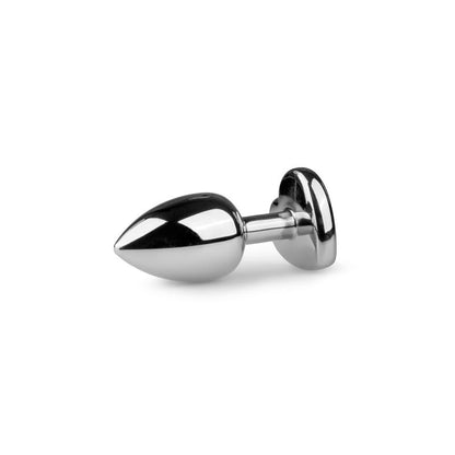 EASYTOYS - PLUG DE ALUMINIO NO. 2 - PLATA/TRANSPARENTE