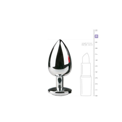 EASYTOYS - PLUG DE ALUMINIO NO. 6 - PLATA/ TRANSPARENTE