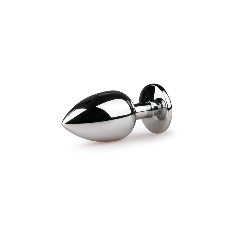 EASYTOYS - PLUG DE ALUMINIO NO. 6 - PLATA/ TRANSPARENTE