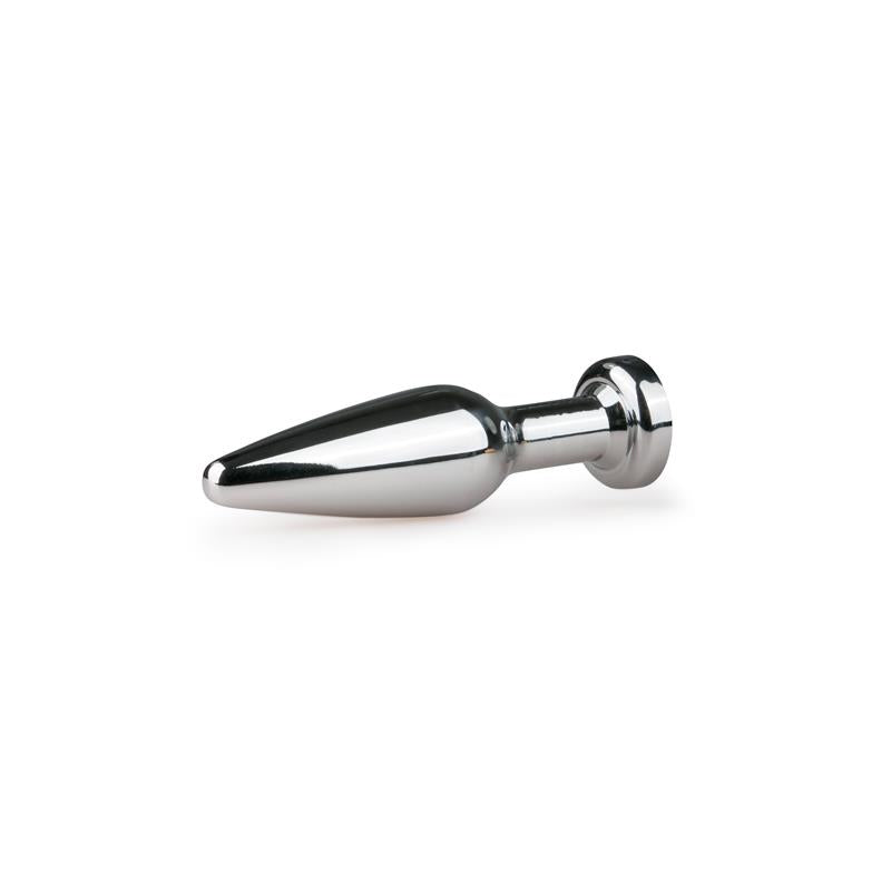 EASYTOYS - PLUG DE ALUMINIO NO. 9 - PLATA / TRANSPARENTE