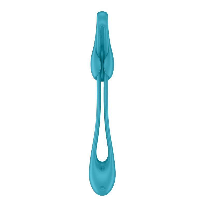 SATISFYER - PLUG & PLAY 1 VIBRADOR ANAL FLEXIBLE AZUL