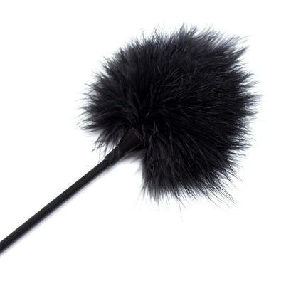 LATETOBED BDSM LINE - PLUMAS ESTIMULADORAS 40 CM NEGRO