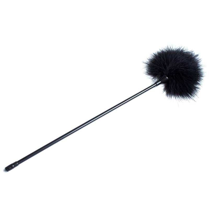 LATETOBED BDSM LINE - PLUMAS ESTIMULADORAS 40 CM NEGRO