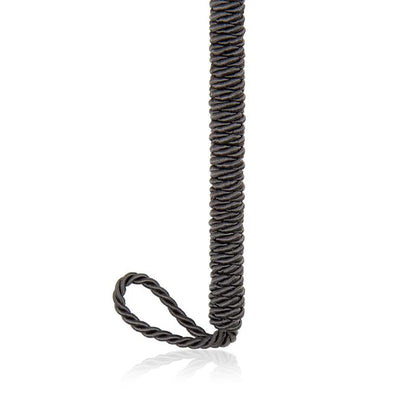 LATETOBED BDSM LINE - PLUMERO CON LAZO 25 CM NEGRO