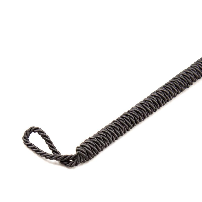 LATETOBED BDSM LINE - PLUMERO CON LAZO 25 CM NEGRO