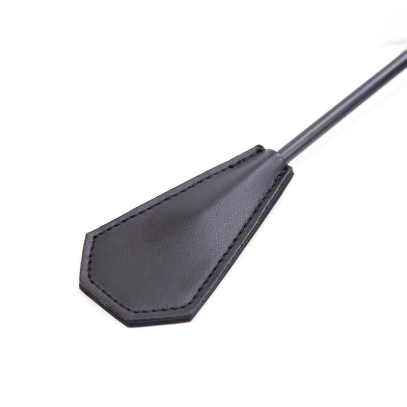 LATETOBED BDSM LINE - PLUMERO Y PALA 2 EN 1 29 CM NEGRO