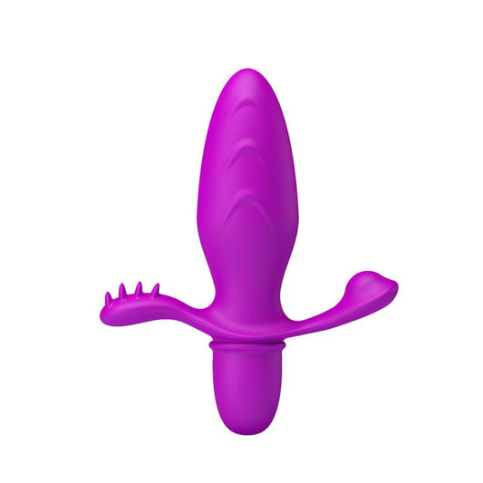 PRETTYLOVE - PLUR ANAL CON VIBRACIÓN FITCH COLOR PÚRPURA