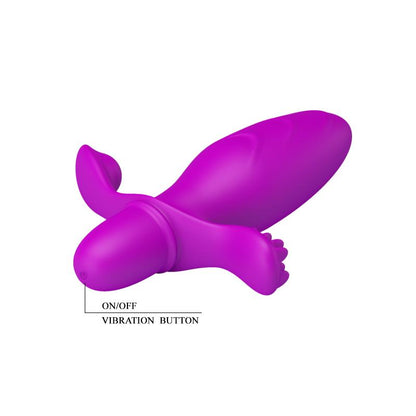 PRETTYLOVE - PLUR ANAL CON VIBRACIÓN FITCH COLOR PÚRPURA