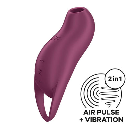 SATISFYER - POCKET PRO 1 ROJO