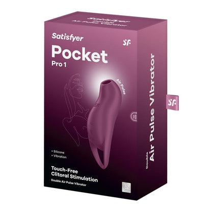 SATISFYER - POCKET PRO 1 ROJO