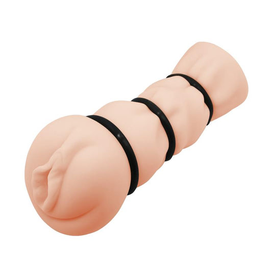 CRAZY BULL - VAGINA MASTURBADOR CON ANILLOS