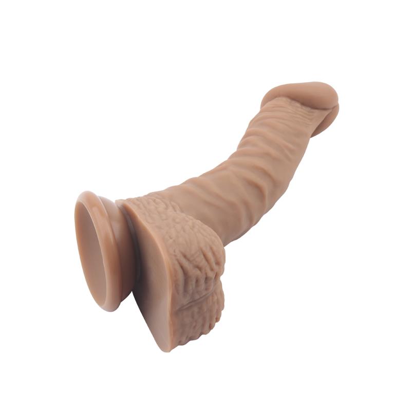 CHISA - POLITICIAN DILDO SILICONA LÍQUIDA 7.7 - 19.5CM MARRÓN