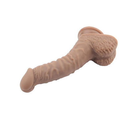 CHISA - POLITICIAN DILDO SILICONA LÍQUIDA 7.7 - 19.5CM MARRÓN