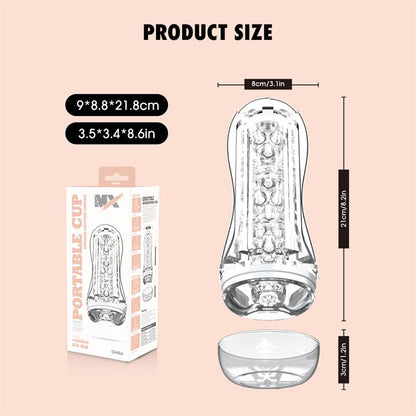 CHISA - PORTABLE CUP STRONG EDITION COMBO MASTURBADOR