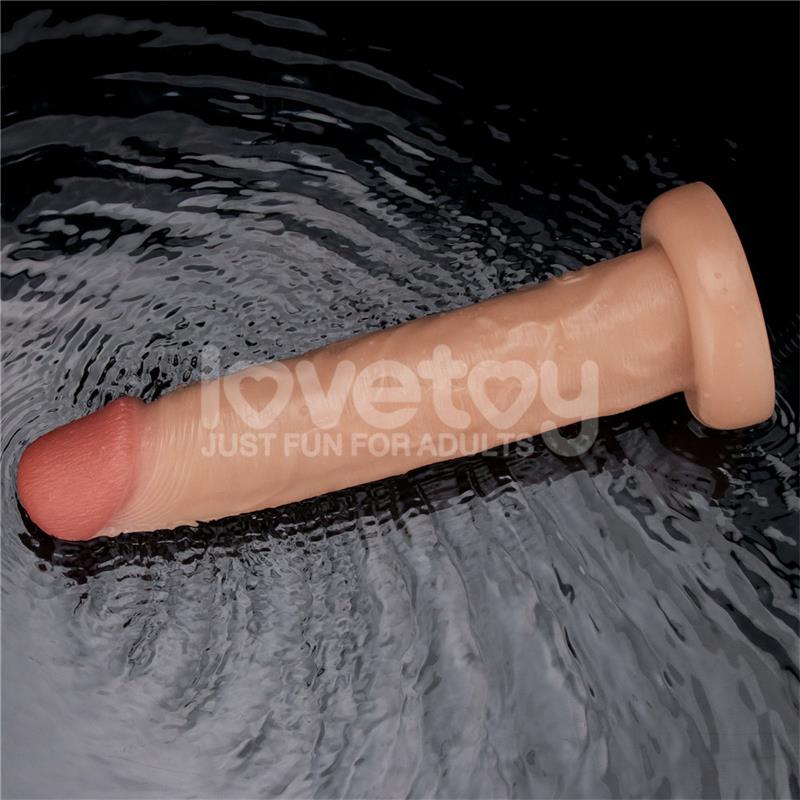 LOVETOY - POWER BASICS DILDO CON VIBRACIÓN 10
