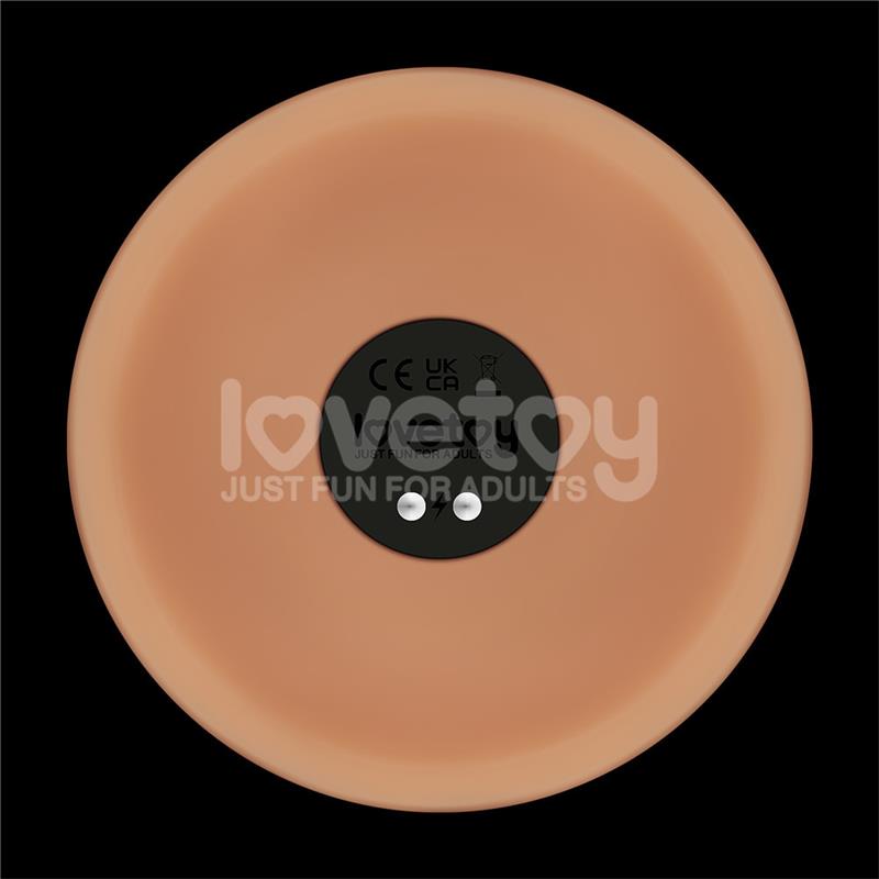 LOVETOY - POWER BASICS DILDO CON VIBRACIÓN 10