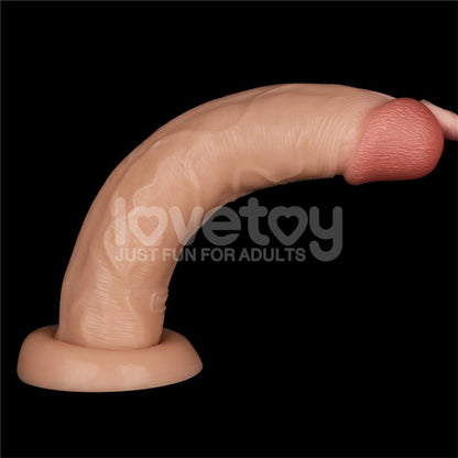 LOVETOY - POWER BASICS DILDO CON VIBRACIÓN 10