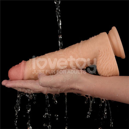 LOVETOY - POWER BASICS DILDO CON VIBRACIÓN 9.5