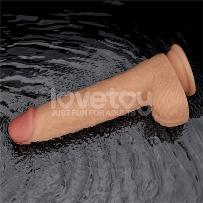 LOVETOY - POWER BASICS DILDO CON VIBRACIÓN 9.5