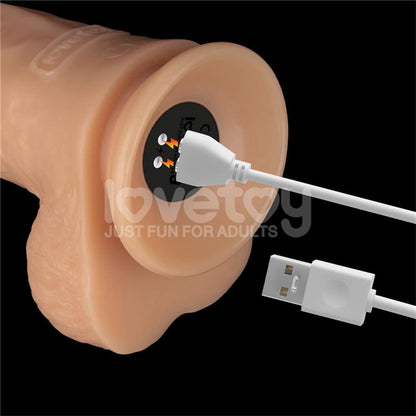 LOVETOY - POWER BASICS DILDO CON VIBRACIÓN 9