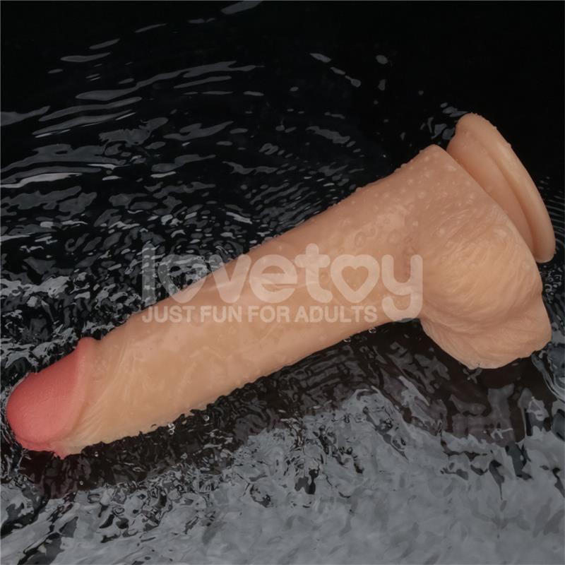 LOVETOY - POWER BASICS DILDO CON VIBRACIÓN 9