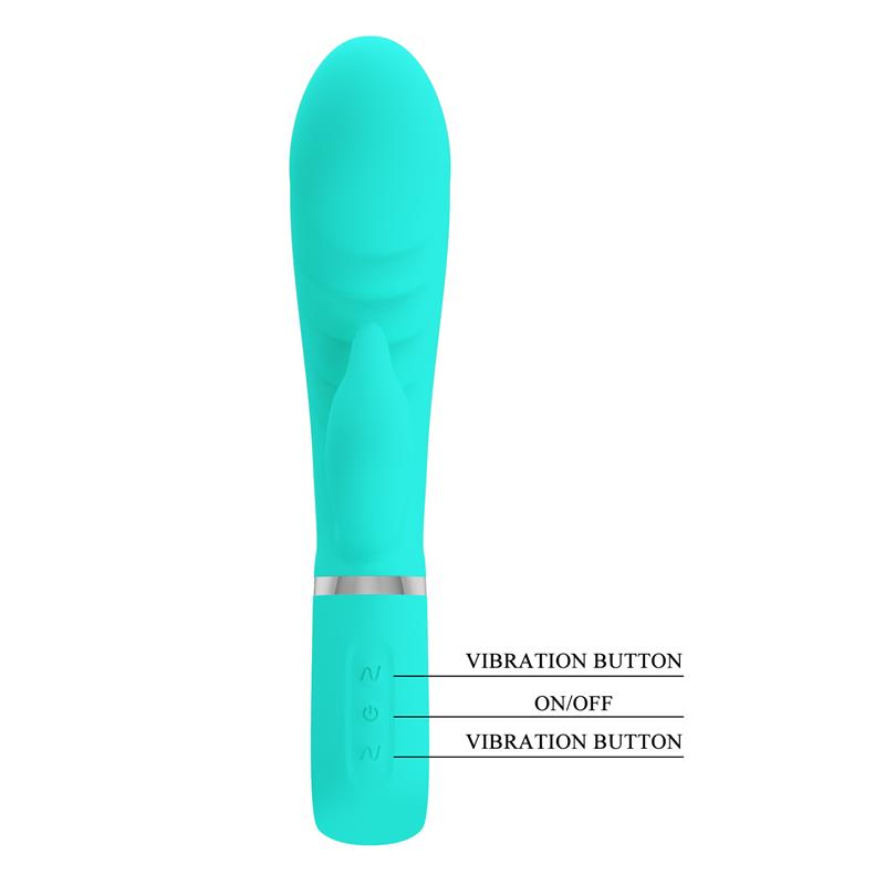 PRETTYLOVE - PRESCOTT VIBRADOR PUNTO-G VERDE