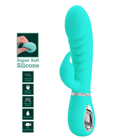 PRETTYLOVE - PRESCOTT VIBRADOR PUNTO-G VERDE