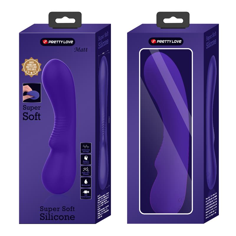 PRETTYLOVE - PRESCOTT VIBRADOR SILICONA LILAC