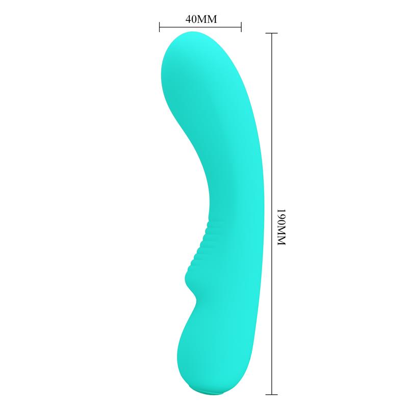 PRETTYLOVE - PRESCOTT VIBRADOR USB SILICONE VERDE