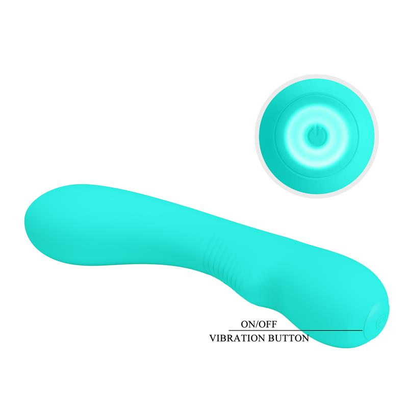 PRETTYLOVE - PRESCOTT VIBRADOR USB SILICONE VERDE